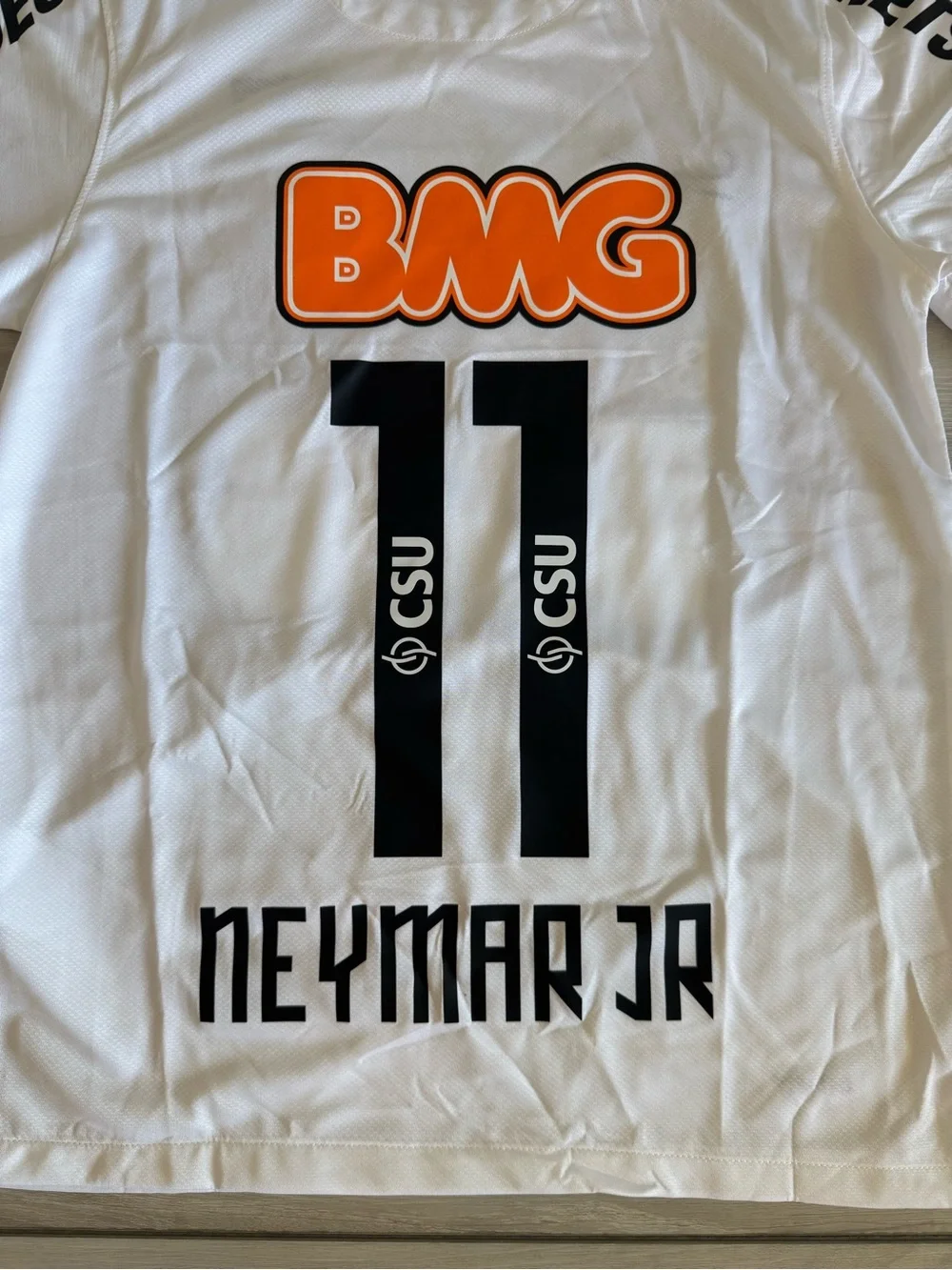 Nike Neymar Jr #11 Santos FC Retro Home Jersey White Small NWT IN PACKAGE
